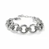 Brighton Pretty Tough Stud Link Bracelet Silver Outlet