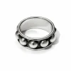 Brighton Pretty Tough Stud Ring Silver Fashion