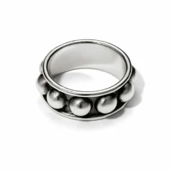 Brighton Pretty Tough Stud Ring Silver Fashion