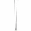 Brighton Pretty Tough Stud Ring Necklace Silver Outlet