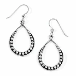 Brighton Pretty Tough Teardrop French Wire Earrings Silver Online