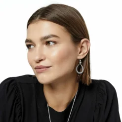 Brighton Pretty Tough Teardrop French Wire Earrings Silver Online
