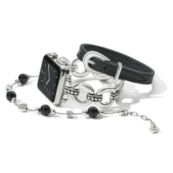 Brighton Pretty Tough Trio Watch Band Silver Hot