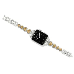 Brighton Pretty Tough Two Tone Heart Watch Band Silver-Gold Online