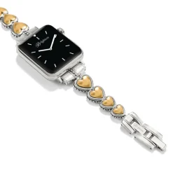 Brighton Pretty Tough Two Tone Heart Watch Band Silver-Gold Online