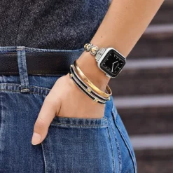 Brighton Pretty Tough Two Tone Heart Watch Band Silver-Gold Online