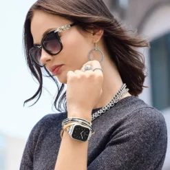 Brighton Pretty Tough Two Tone Heart Watch Band Silver-Gold Online