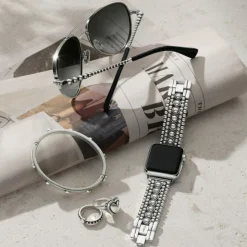 Brighton Pretty Tough Watch Band Silver Outlet