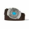 Brighton Raindance Belt Brown-Turquoise Online