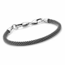 Brighton Red Heart Charm Bracelet Silver-Red Discount
