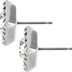 Brighton Regina Mini Post Earrings Silver Clearance