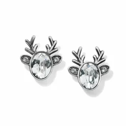Brighton Reindeer Glitz Mini Post Earrings Fashion
