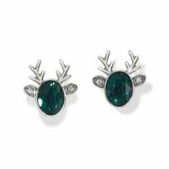 Brighton Reindeer Glitz Mini Post Earrings Fashion