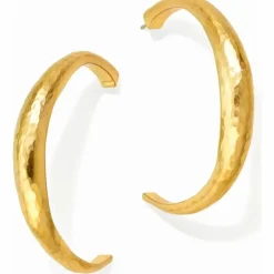 Brighton Reine Hoop Earrings BrushedGold Best