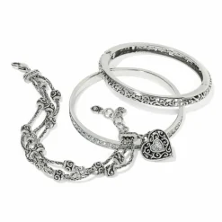 Brighton Reno Heart Bracelet Silver Fashion
