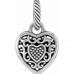 Brighton Reno Heart Charm Silver Sale