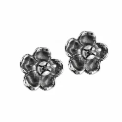 Brighton Retro Garden Mini Post Earrings Silver Best