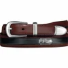 Brighton Roberts Golf Belt Brown-Black Outlet