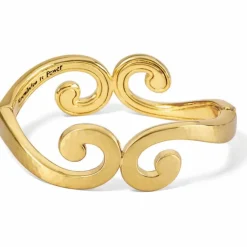 Brighton Royale Hinged Bangle BrushedGold Best