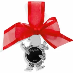 Brighton Santa Photo Ornament Silver Hot
