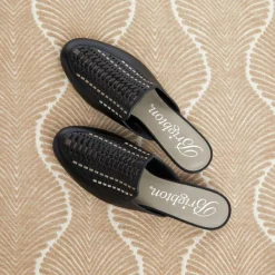Brighton Savana Mules Black-Multi Online