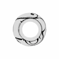 Brighton Scroll Forward Bead Silver Clearance