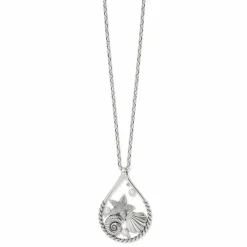 Brighton Sea Dreamer Convertible Necklace Silver Sale