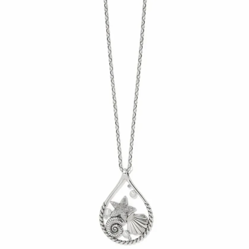 Brighton Sea Dreamer Convertible Necklace Silver Sale