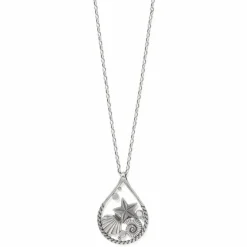 Brighton Sea Dreamer Convertible Necklace Silver Sale