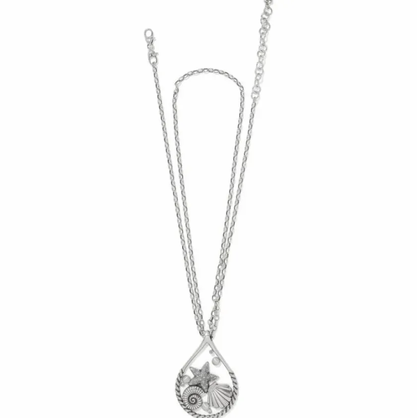 Brighton Sea Dreamer Convertible Necklace Silver Sale