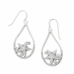 Brighton Sea Dreamer French Wire Earrings Silver-Pearl Discount