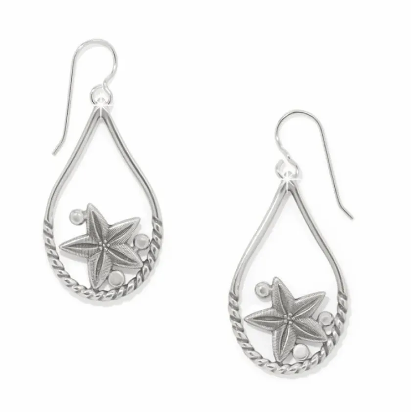 Brighton Sea Dreamer French Wire Earrings Silver-Pearl Discount