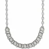 Brighton Sea Gem Collar Necklace Silver-Pearl Online