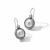 Brighton Sea Gem French Wire Earrings Silver-Pearl Sale