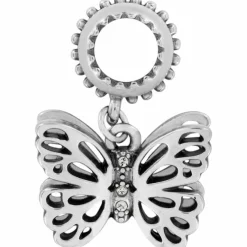 Brighton Secret Garden Butterfly Charm Silver Discount