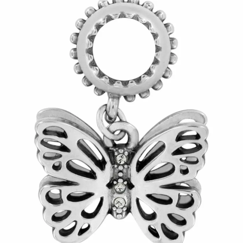Brighton Secret Garden Butterfly Charm Silver Discount