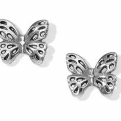 Brighton Secret Garden Mini Post Earrings Silver Sale
