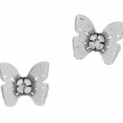 Brighton Secret Garden Mini Post Earrings Silver Sale