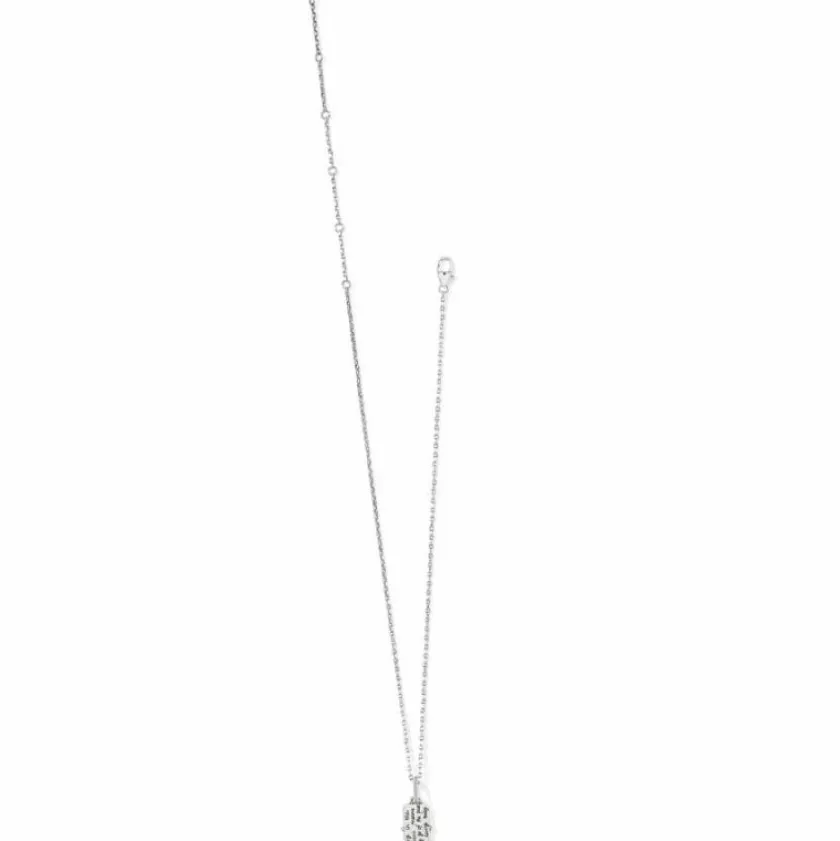 Brighton Sentiments Love Today Reversible Necklace Silver Fashion