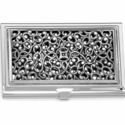 Brighton Serendipity Card Case Silver Fashion