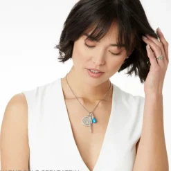 Brighton Serenity Angel Amulet Silver Online