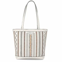 Brighton Sevilla Tote White-Naturelle Discount