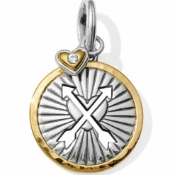 Brighton Shadowshine Arrow Charm Silver-Gold Sale