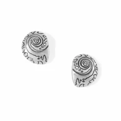 Brighton Shells Post Earrings Silver Outlet