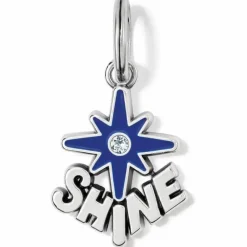 Brighton Shine Bright Charm Silver-Blue Sale
