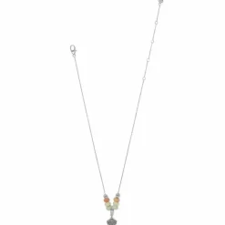 Brighton Silver Shells Bay Necklace Silver-Blue Fashion