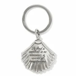 Brighton Shells Key Fob Silver Best