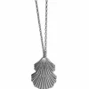 Brighton Shells Two Tier Necklace Silver Discount