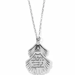 Brighton Shells Two Tier Necklace Silver Discount