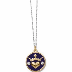 Brighton Simply Charming Dignity Necklace Gold-Blue Best